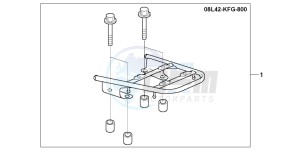 FES250 FORESIGHT drawing REAR CARRIER