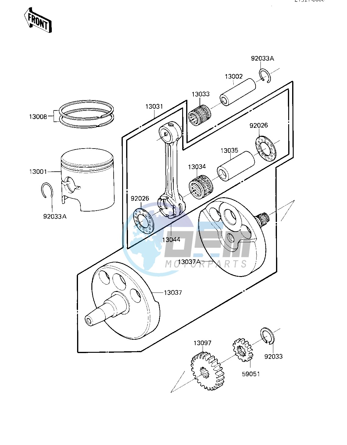 CRANKSHAFT_PISTON -- 84 A1- -