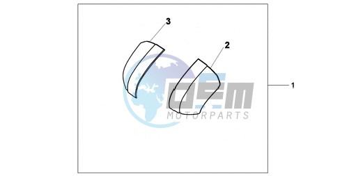 PANNIER SCUFF PAD SET A