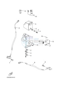 YP125RA (ABS) X-MAX 250 ABS (2DL6 2DL6 2DL6 2DL6) drawing ELECTRICAL 3