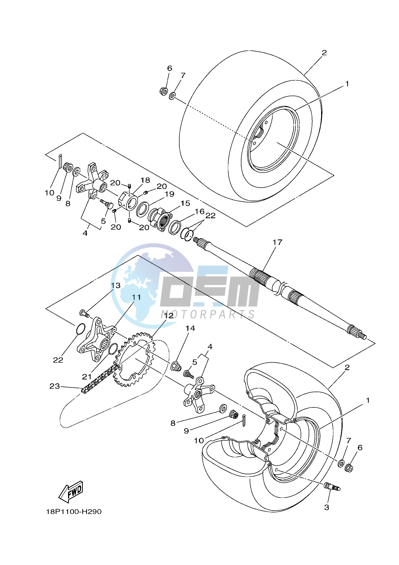 REAR WHEEL