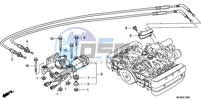 REVERSE SHIFT ACTUATOR