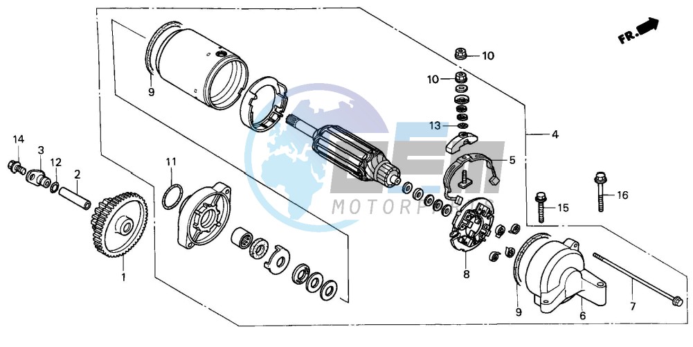 STARTING MOTOR