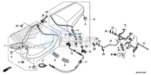 NC750SAG NC750S Europe Direct - (ED) drawing SEAT