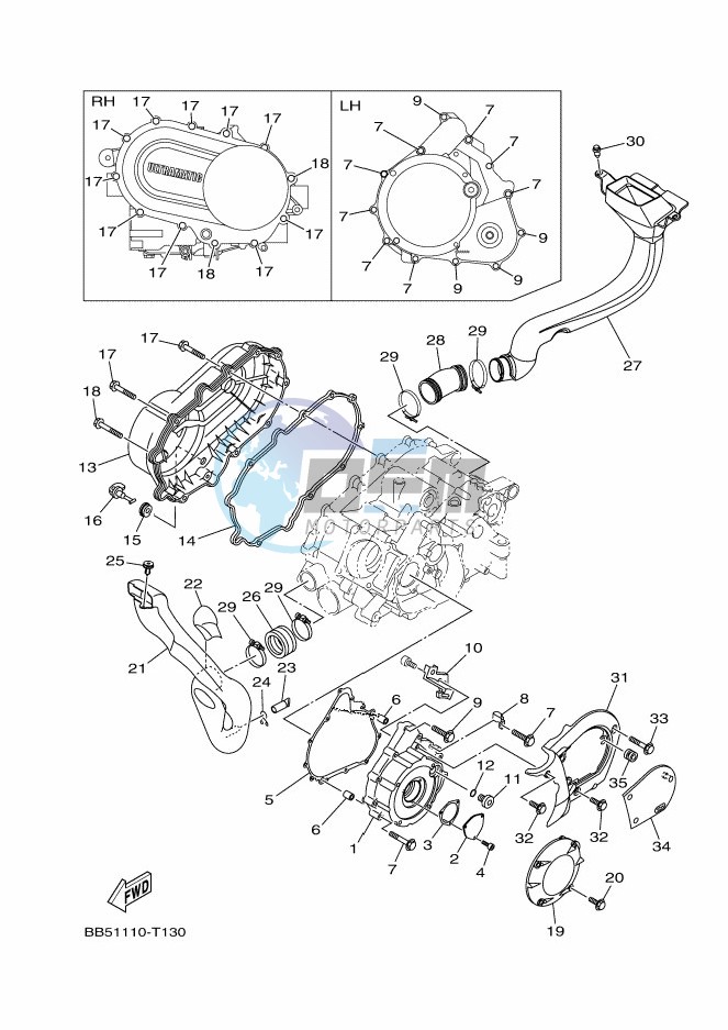 CRANKCASE COVER 1