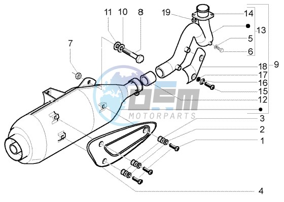 Catalytic silencer