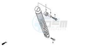 SFX50S drawing REAR CUSHION