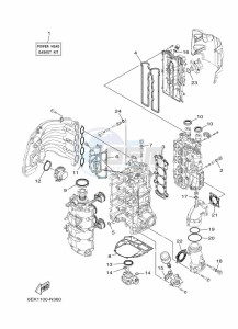 FL115BETX drawing REPAIR-KIT-1