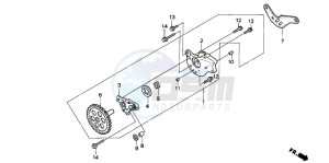 NX2502 drawing OIL PUMP