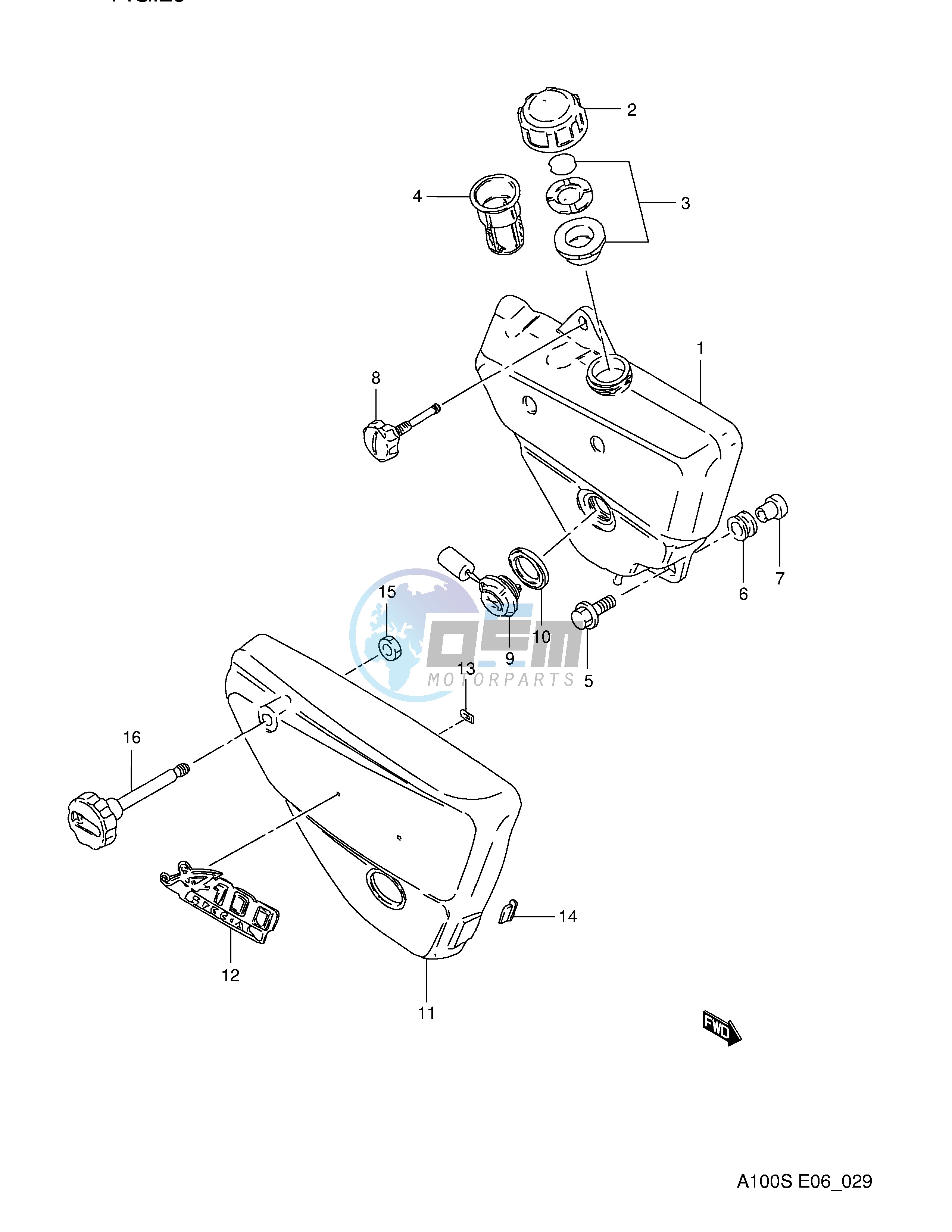 OIL TANK - FRAME COVER