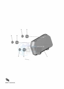 YZF690 YZF-R7 (BEB4) drawing METER