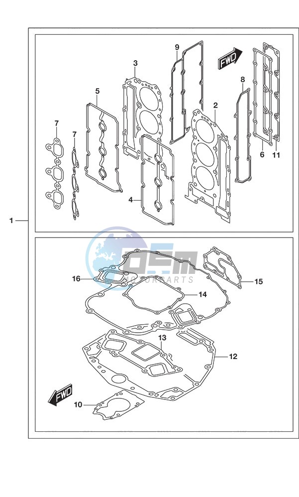 Gasket Set SS Model