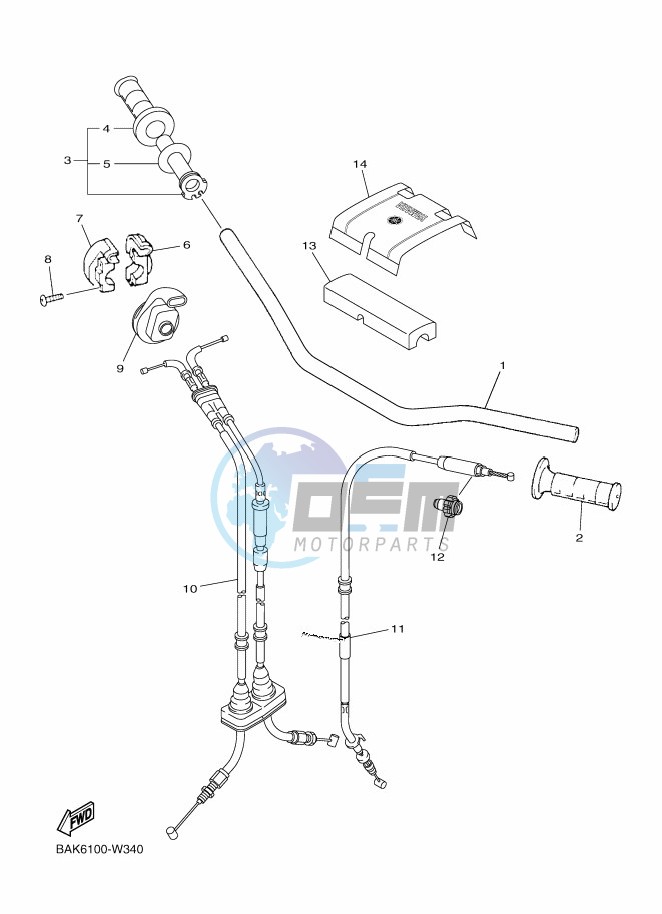 STEERING HANDLE & CABLE