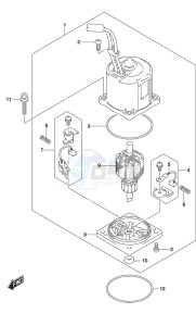 DF 250 drawing PTT Motor