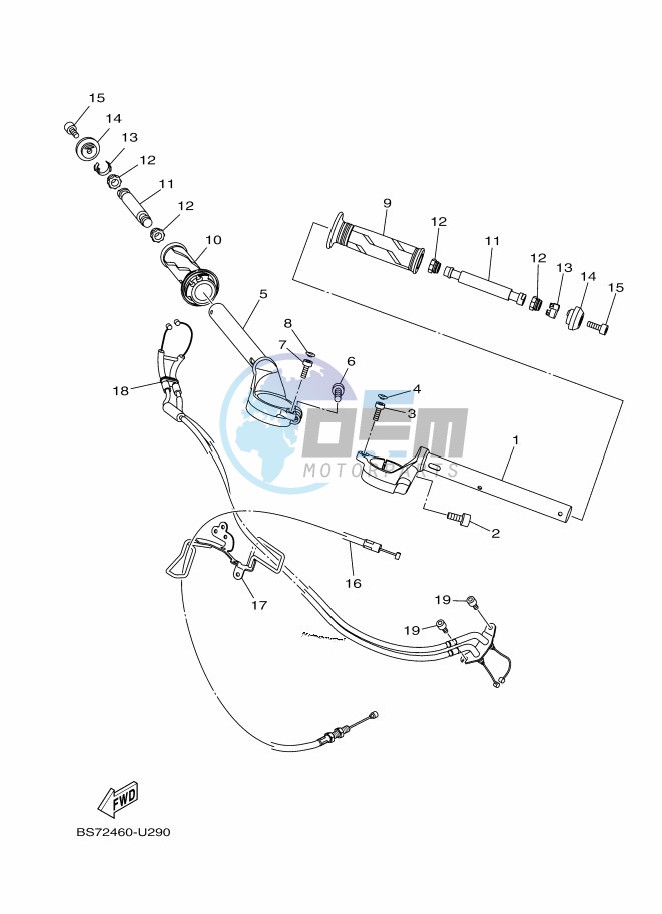 STEERING HANDLE & CABLE