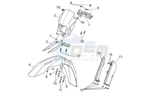 RXV 450-550 drawing Front body I