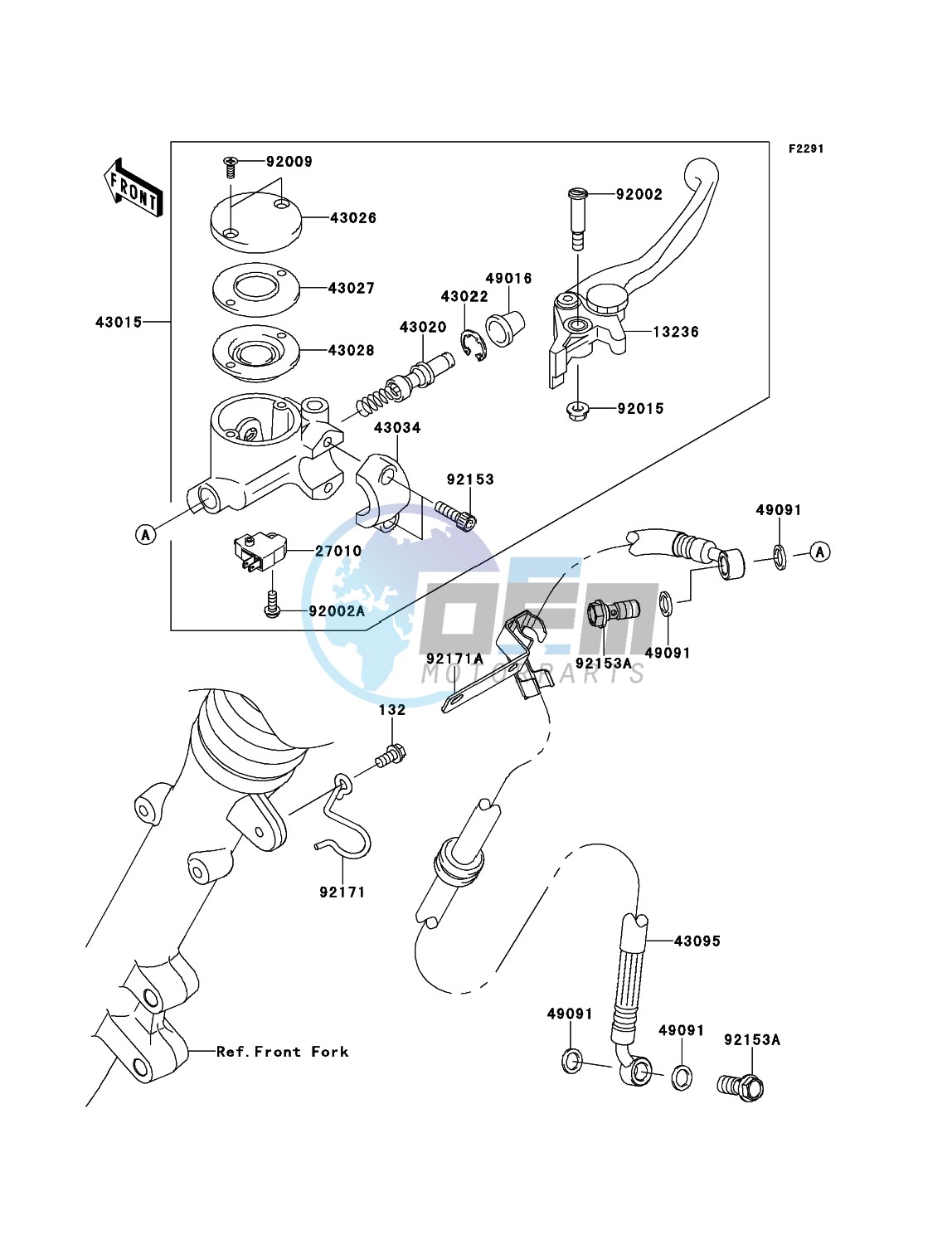 Front Master Cylinder