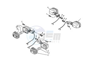 TT S 600 drawing FLASHER LIGHT