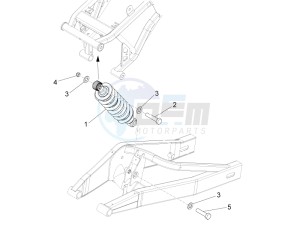 RS 125 4T E4 ABS (EMEA) drawing Shock absorber