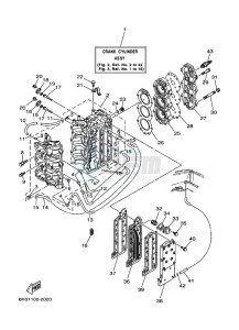 50G drawing CYLINDER--CRANKCASE