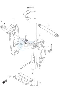 DF 175AP drawing Clamp Bracket