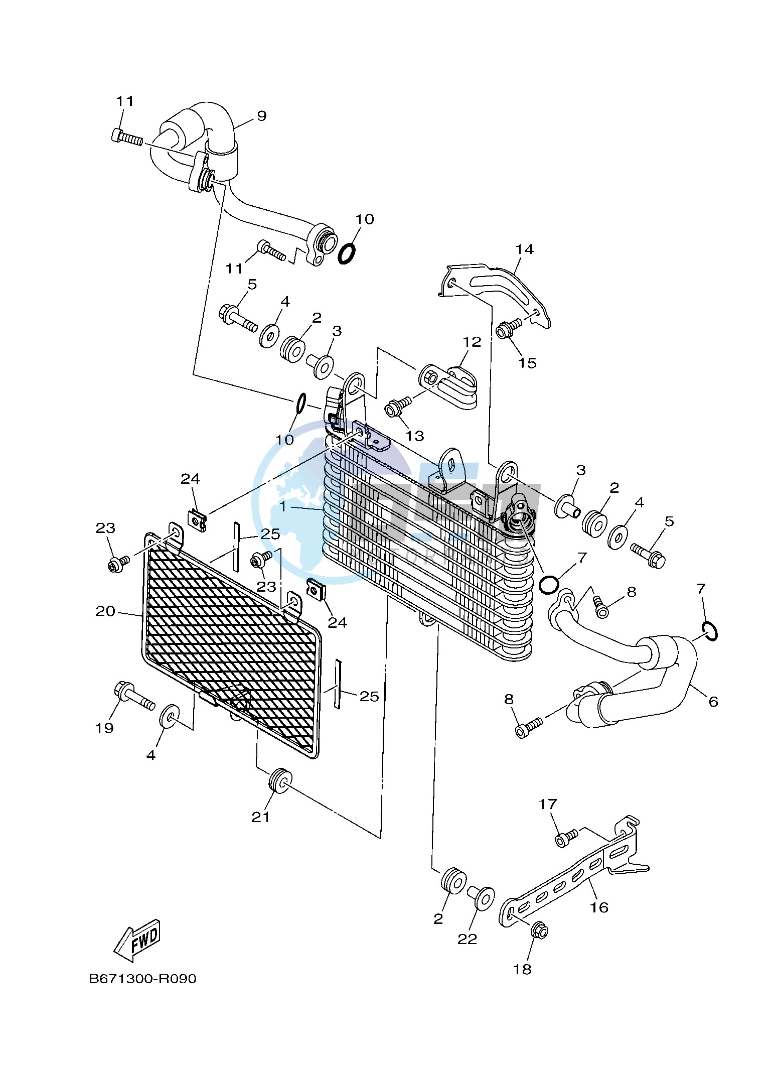 OIL COOLER