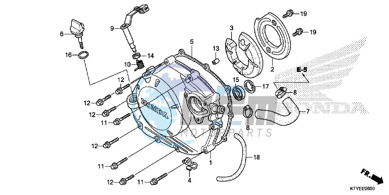 RIGHT CRANKCASE COVER