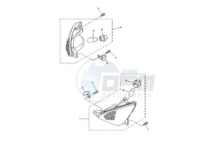 XP T-MAX ABS 500 drawing FLASHER LIGHT