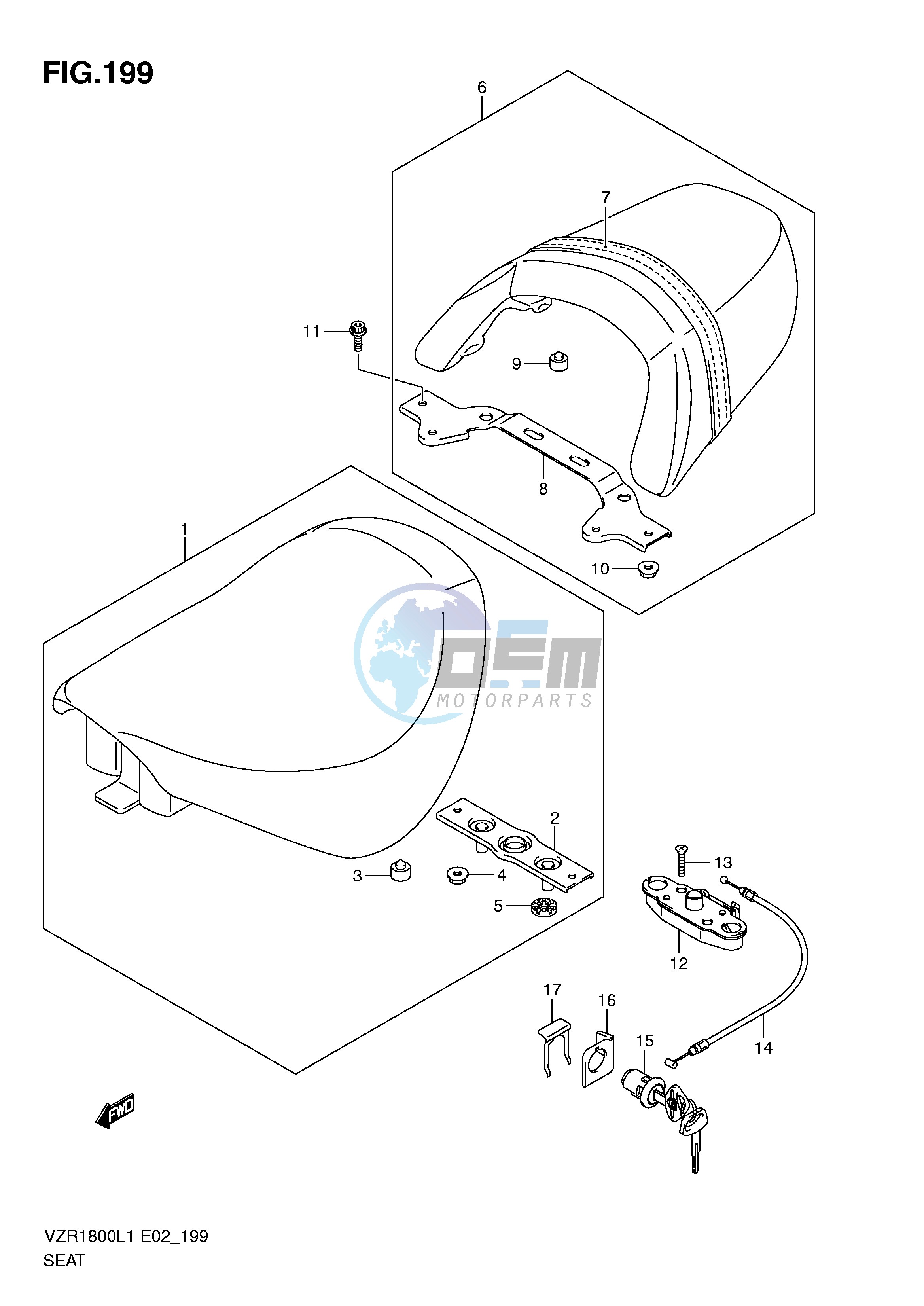 SEAT (VZR1800UFL1 E19)