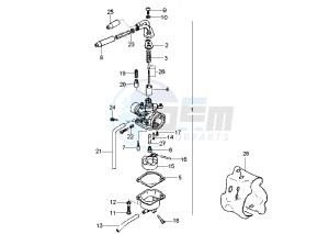 BW'S ORIGINAL 50 drawing CARBURETOR