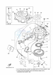 F20BMH drawing STARTER-MOTOR