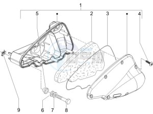 Liberty 200 4t (N15000U01) drawing Air filter