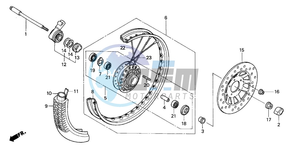 FRONT WHEEL