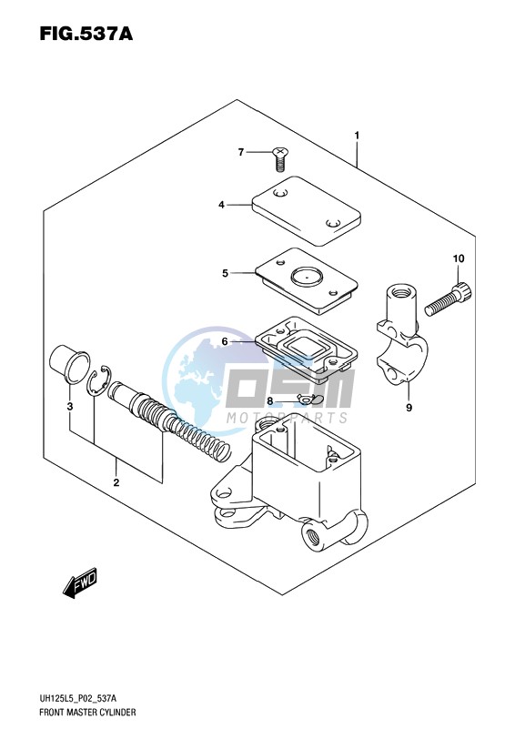 FRONT MASTER CYLINDER