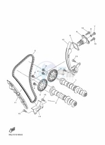 MT-03 MTN320-A (BEV5) drawing CAMSHAFT & CHAIN