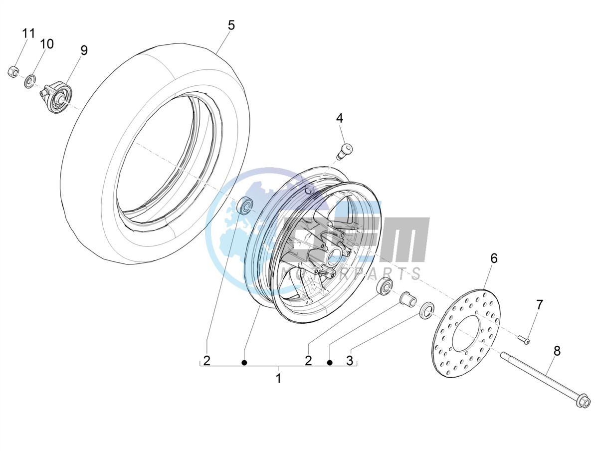 Front wheel