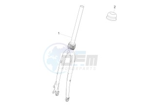 Wi-Bike Enel-2016-2017 (EMEA) drawing Fork/steering tube - Steering bearing unit