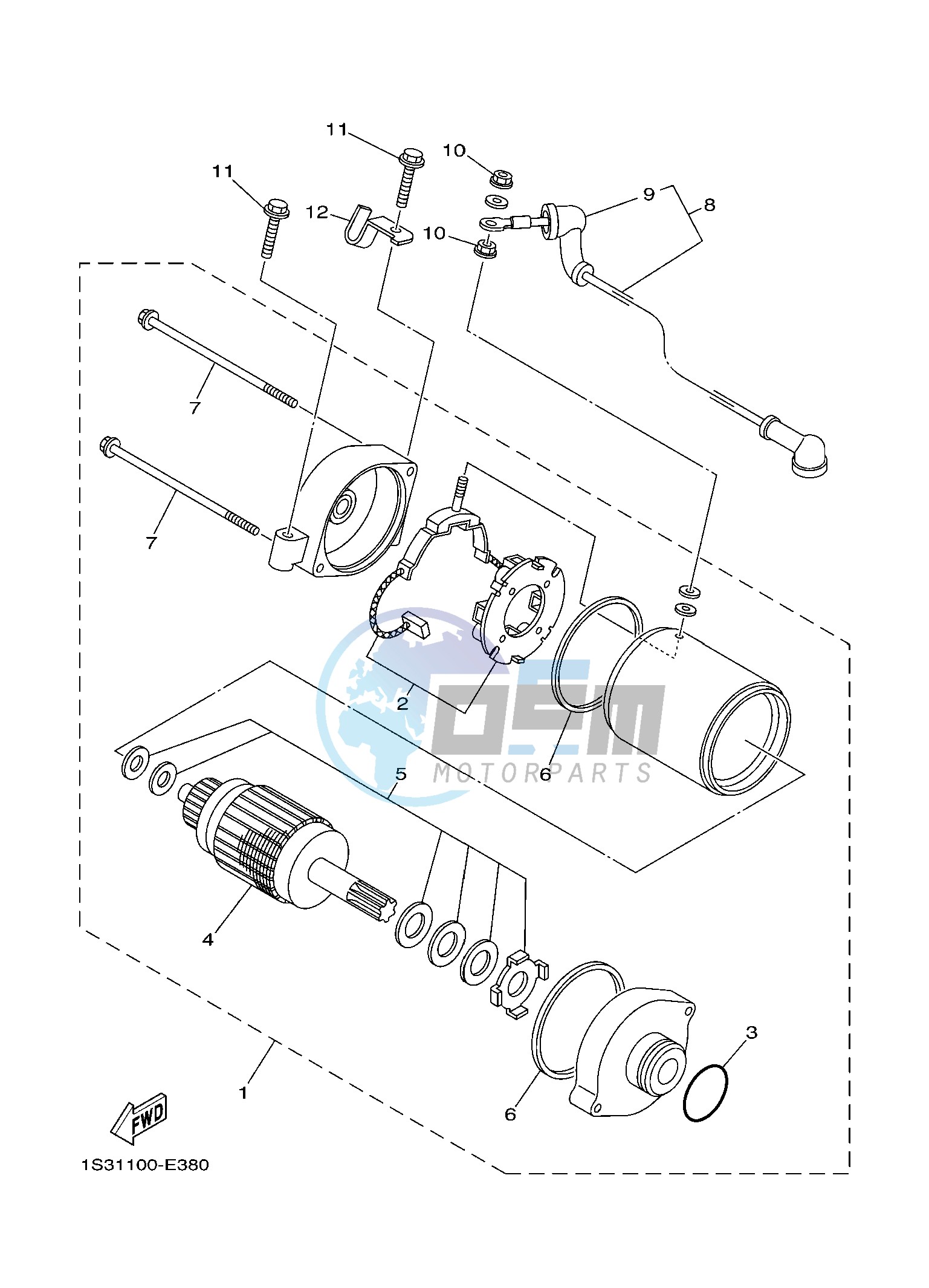 STARTING MOTOR