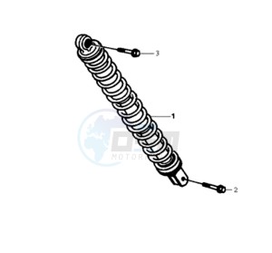 RED DEVIL 50 L6 drawing REAR SUSPENSION