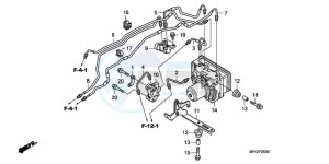 CB600FA3A Australia - (U / ABS ST) drawing ABS MODULATOR