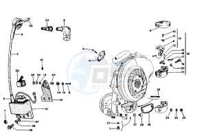 PXE ARCOBALENO 125 drawing Gear selector