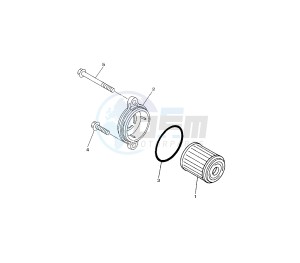 YZ F 450 drawing OIL CLEANER