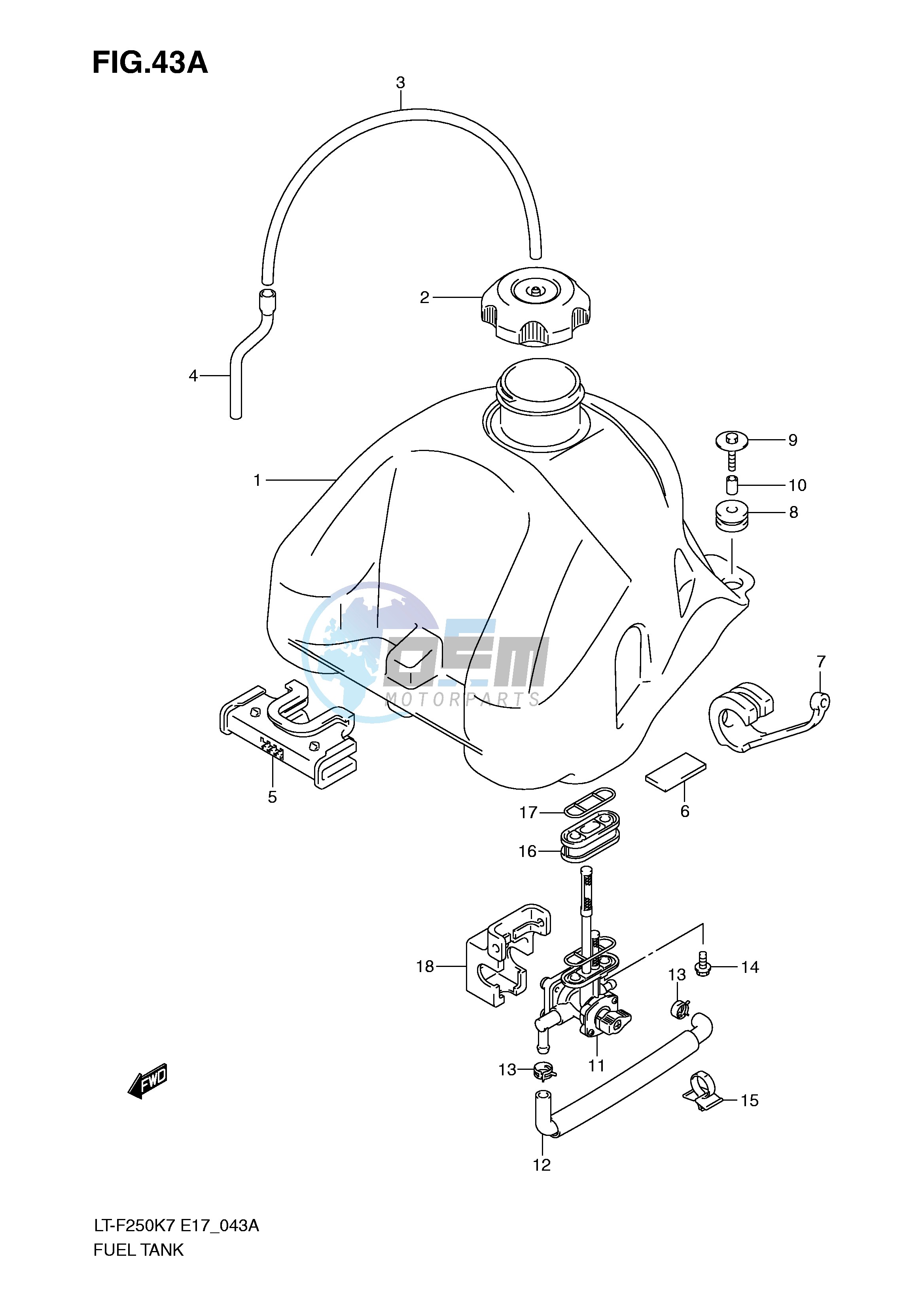 FUEL TANK (MODEL K9 L0)