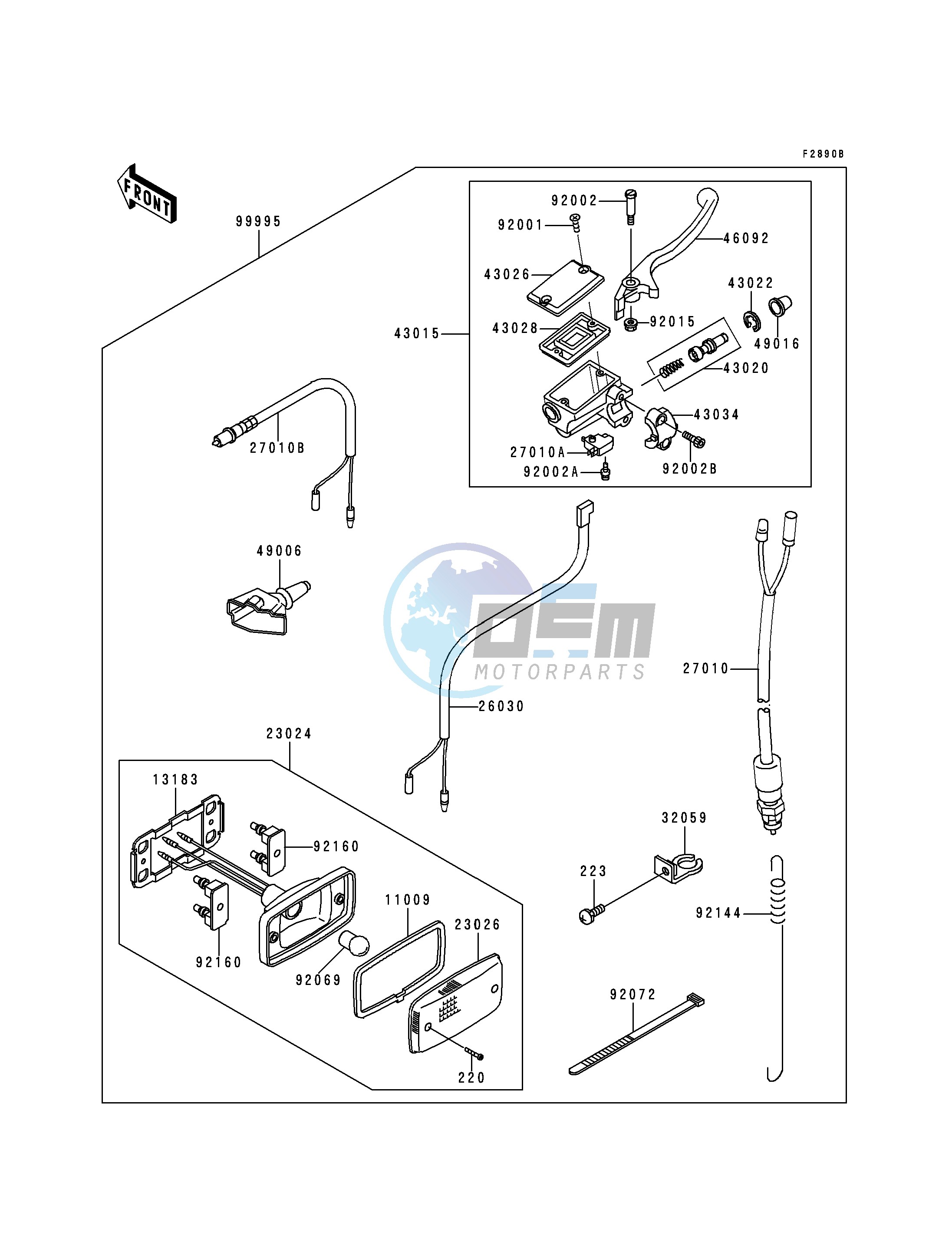 OPTIONAL PARTS -- BRAKE SWITCH- -