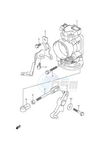 DF 40A drawing Throttle Body