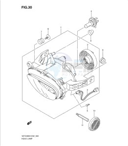 VZ1500K9 drawing HEADLAMP