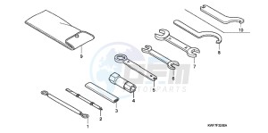 CBF125MB drawing TOOLS