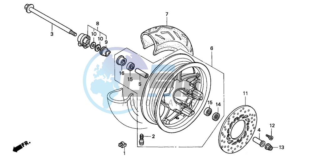 FRONT WHEEL