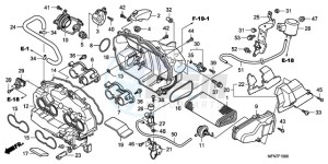 CB1000RA9 UK - (E / ABS MPH) drawing AIR CLEANER