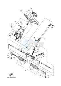 YXC700ES VIKING VI EPS SE (2USB) drawing STEERING